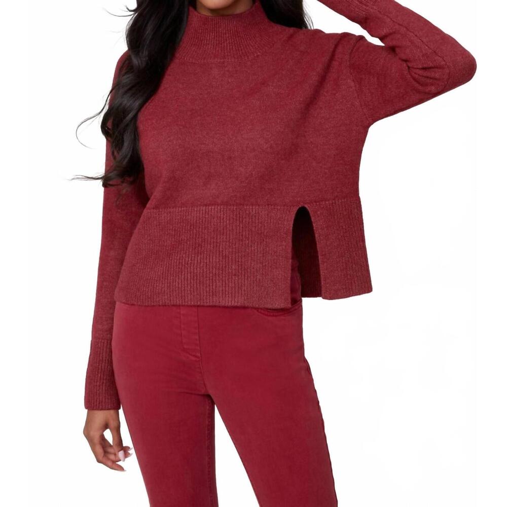 NEW RENUAR knitted comfy yarn sweater in porto